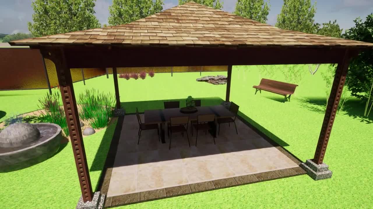 Buy Gazebo Plans, Pavilion Plans, Pergola Plans, Design Plans, DIY Plans,  Patio Plans, 3D Designs, Garden Pavilion, Outdoor Shelter Plans Online in  India - Etsy