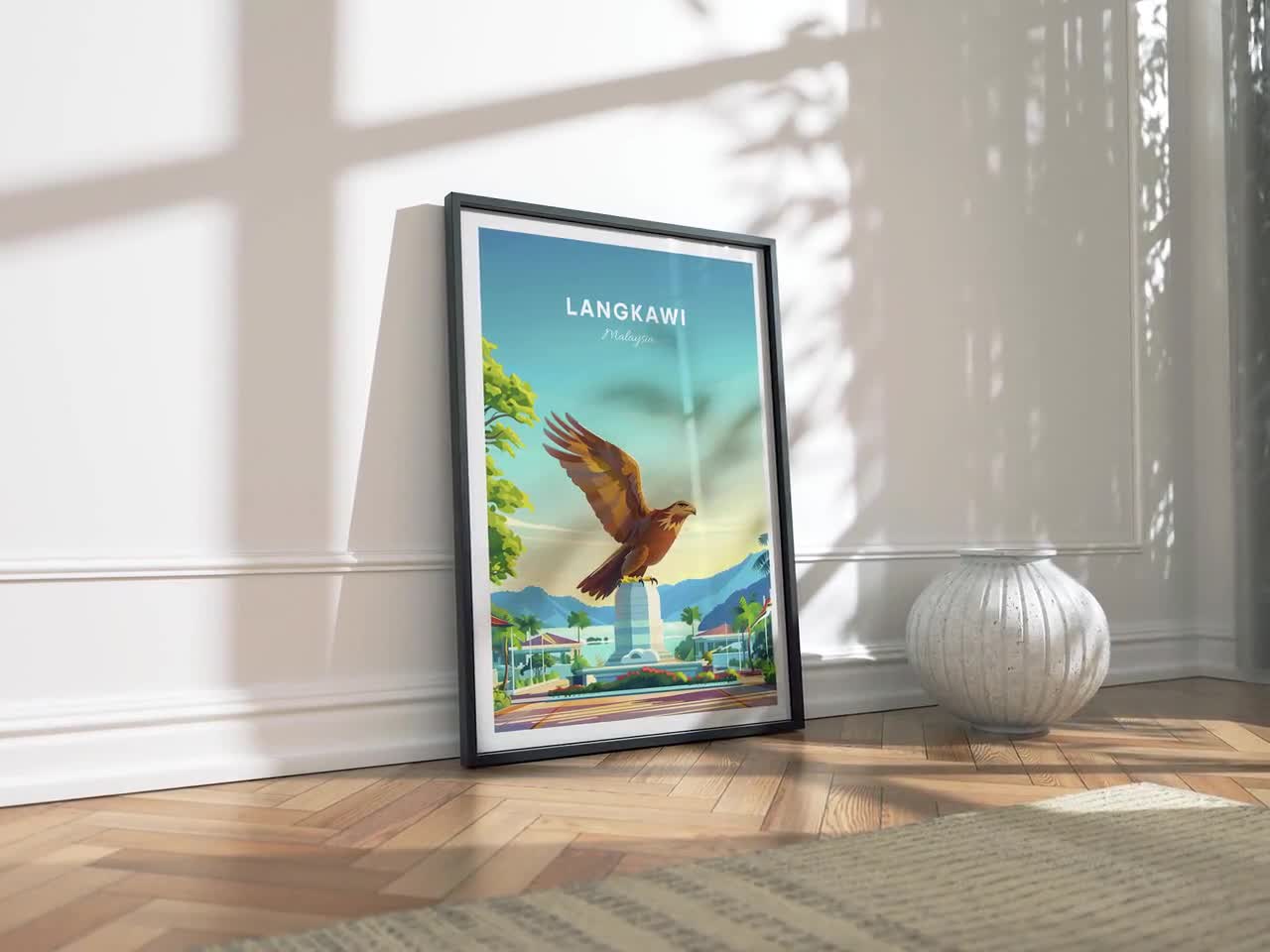 ＊Langkawiページ＊ Langkawi Travel Print - Malaysia Wall Art, Langkawi Poster