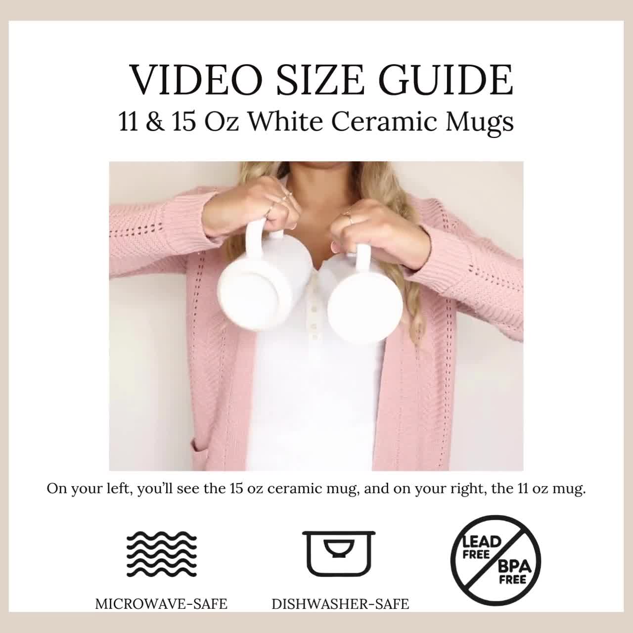 Personalized Birthday Mug Custom Name Floral Coffee Cup Pink Yellow Daisy Gift for Her Cute Aesthetic Flower Mug, Birthday Mug Present video poster