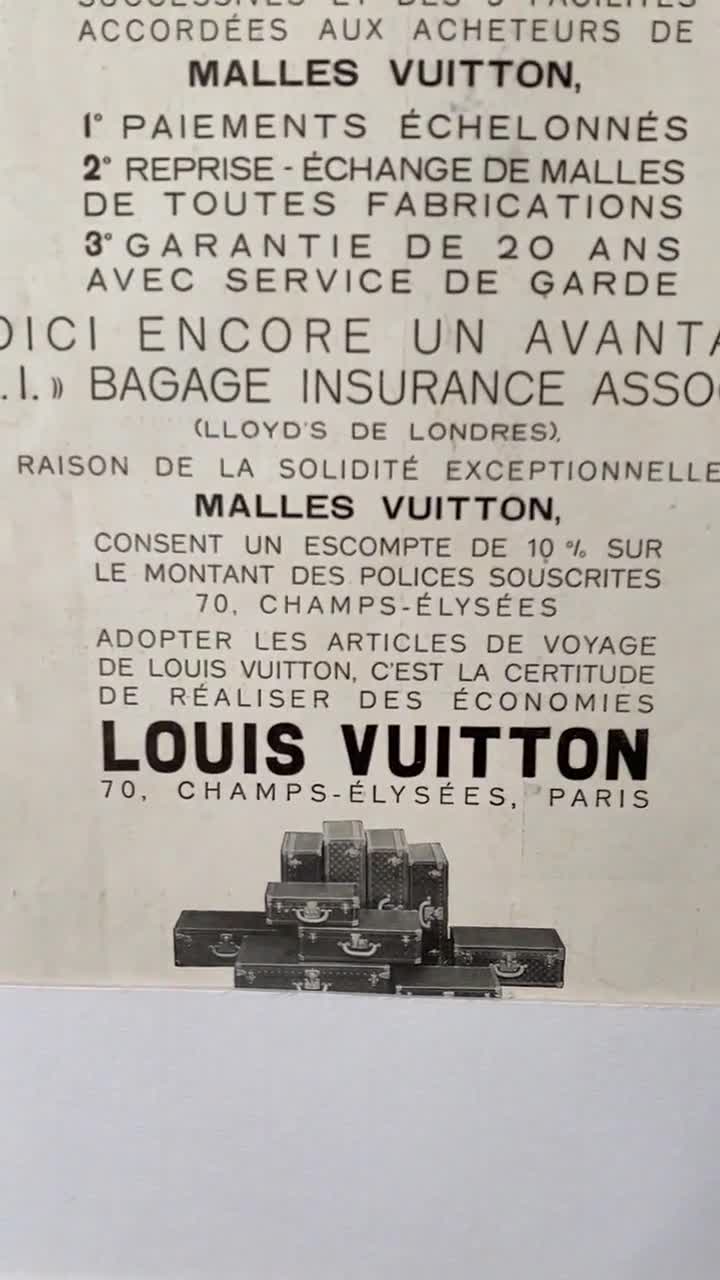 Louis Vuitton Poster Luxury Brand Poster Travel Suitcase -  Denmark