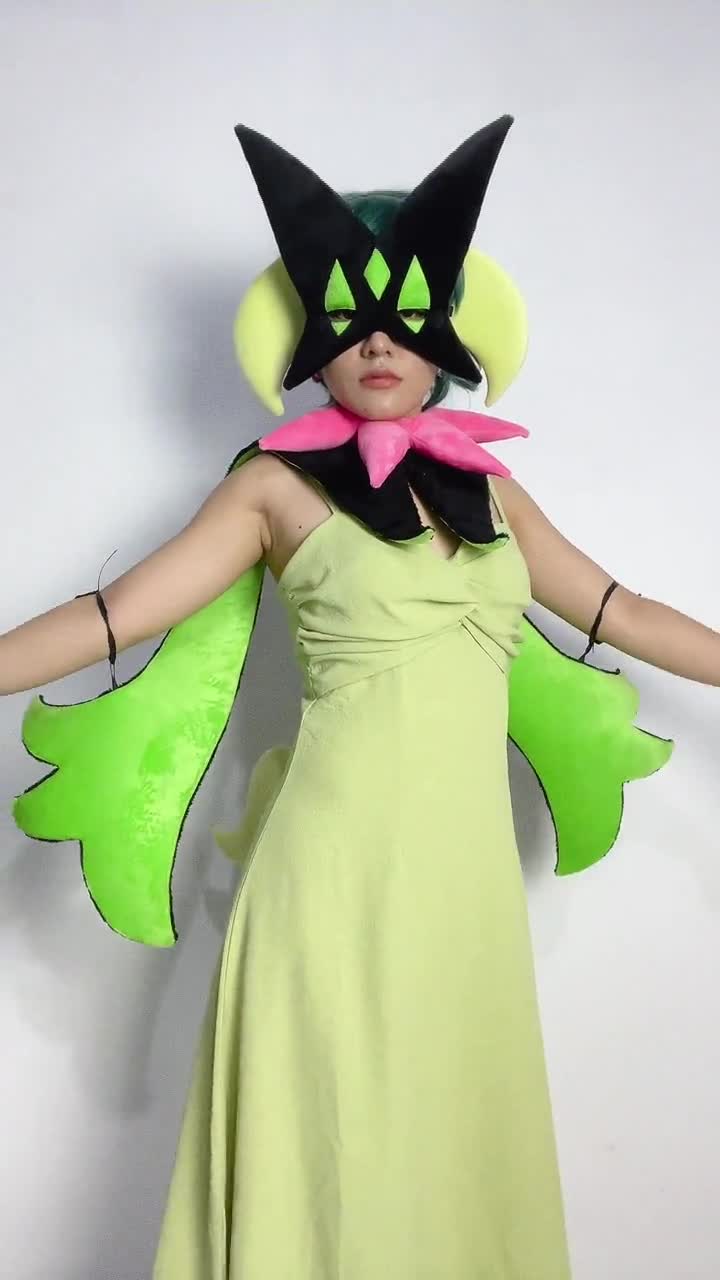 Pokemon Cosplay, Shiny Mega Gardevoir Dress Set