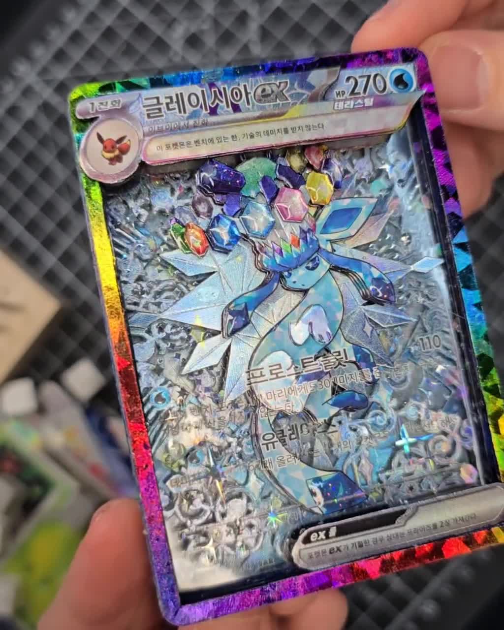カスタム3D PTCGポケモンカードハンドメイドシャドーボックスアート