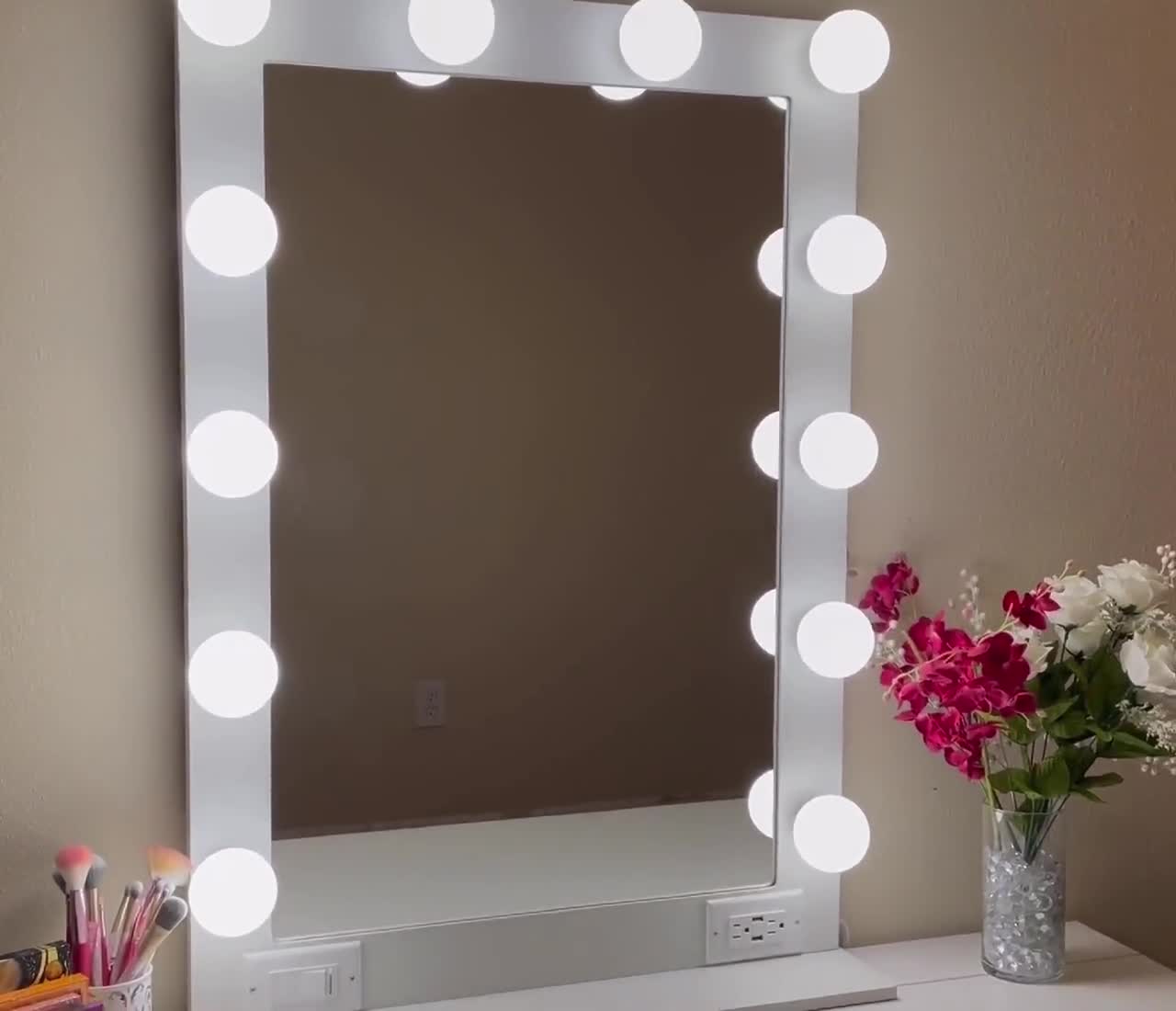 XL 28 X 40 Tall Vanity Mirror With Lights-usb Made in the -  Finland