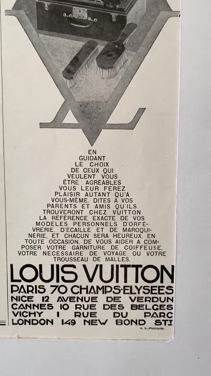 Cartel de Louis Vuitton cartel de monograma LV idea de -  México