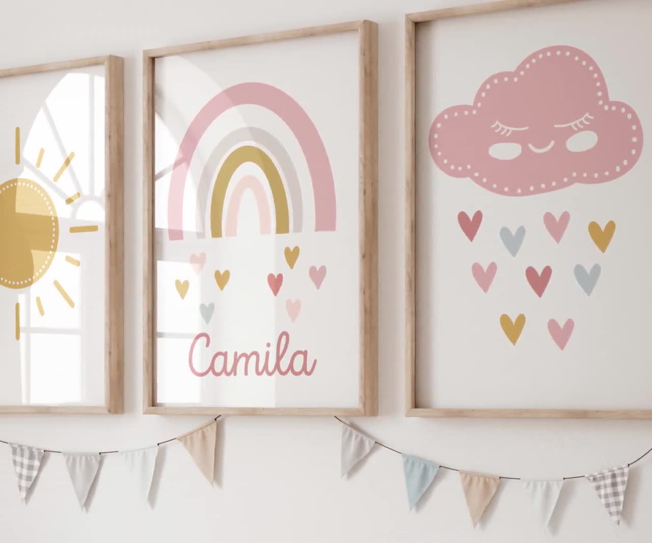 Boho baby girl outlet room