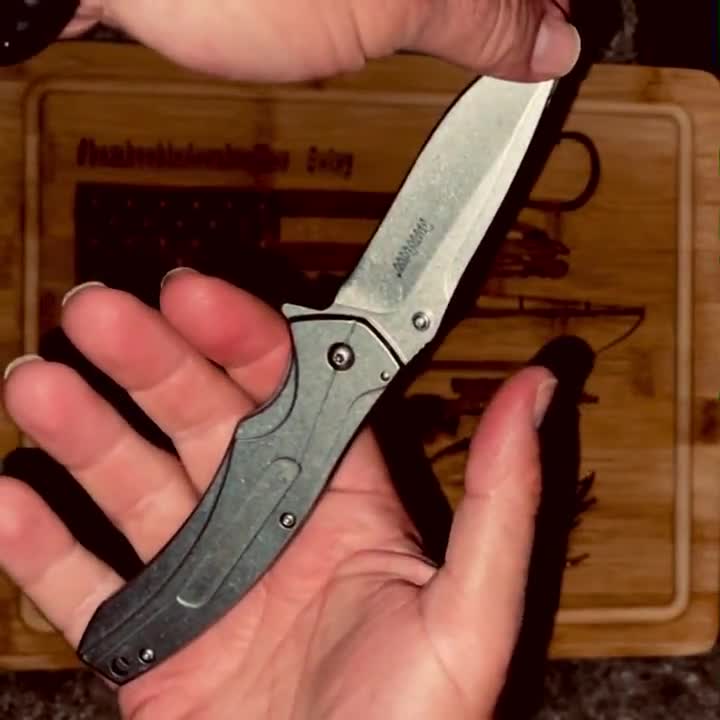 Conjunto Kershaw K.B.O. / Equipo de bushcraft / Equipo de acampada / Equipo de senderismo / Personalizado video poster