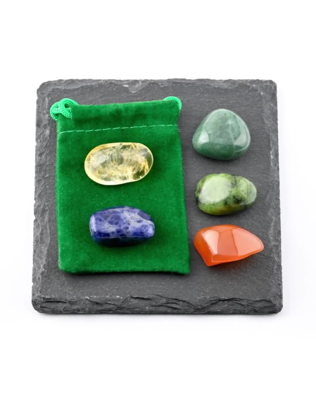 Abundance and Opportunity Crystal Set, Success and Luck, Gift for
