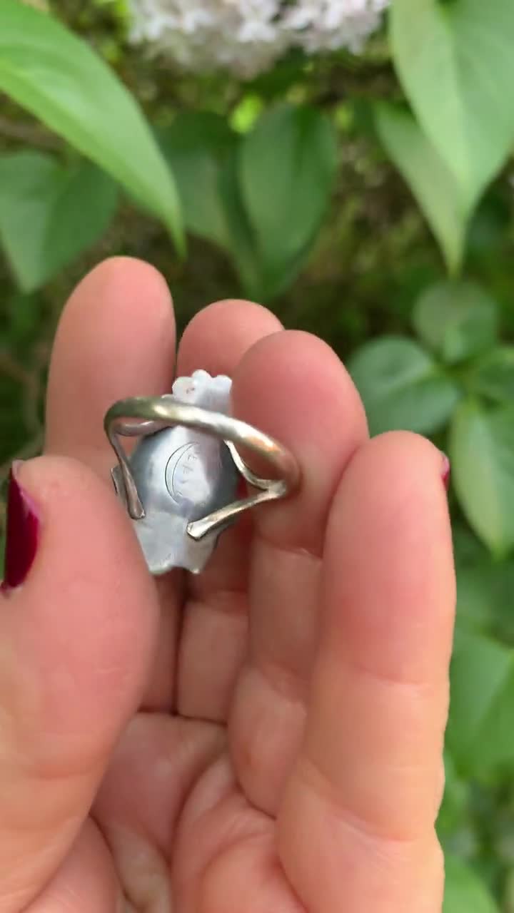 Empreinte Large Ring, White Gold - Jewelry - Categories