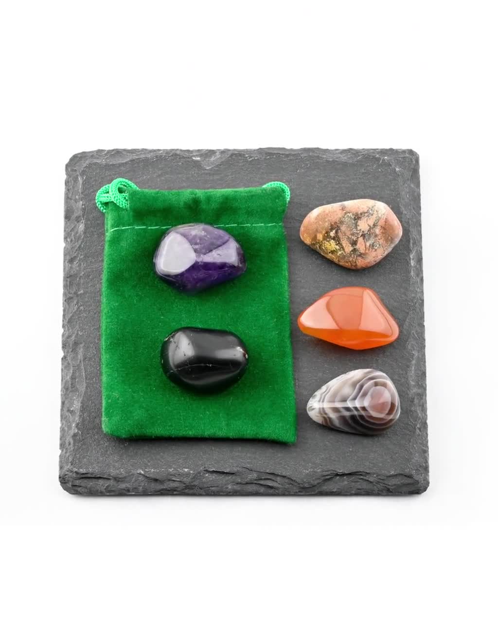Family Protection Crystal Set, Home Harmony, Gift for Crystal