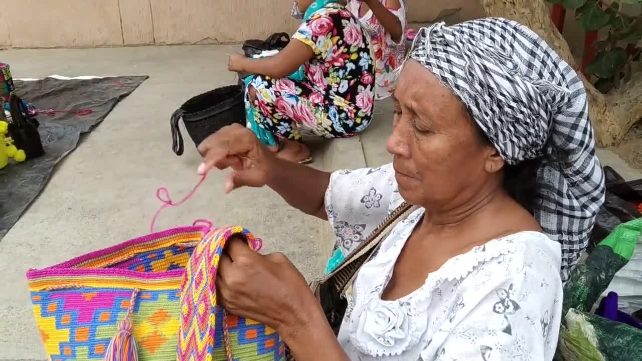 tramo freír Profesión Mochilas Wayúu Rosa Aguamarina/ Wayúu Bag Wayuu/ Bolso - Etsy México