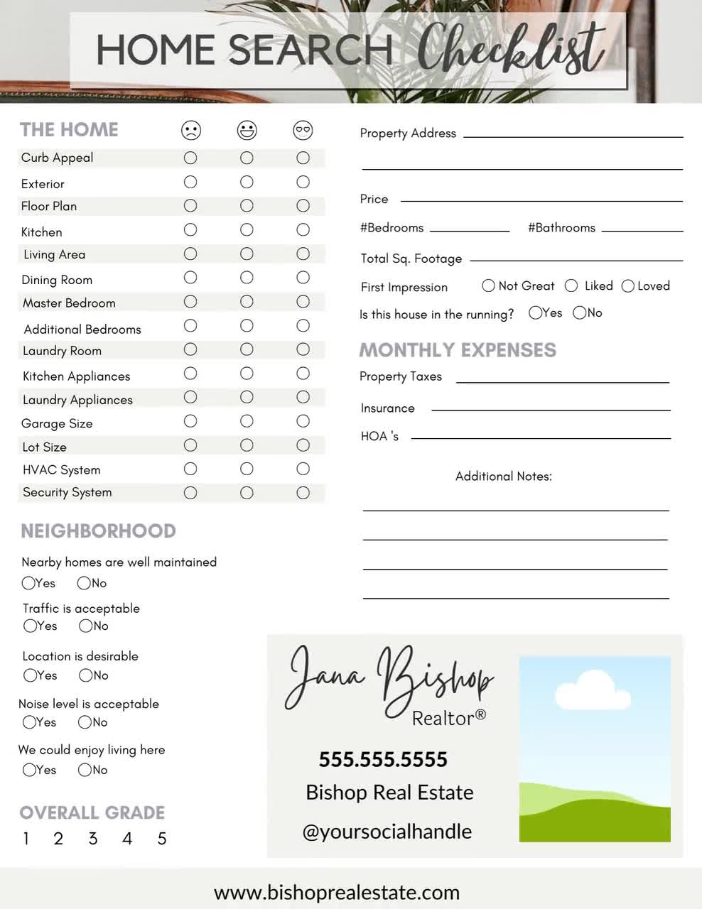 Creating Your House Hunting Checklist - Talons Group