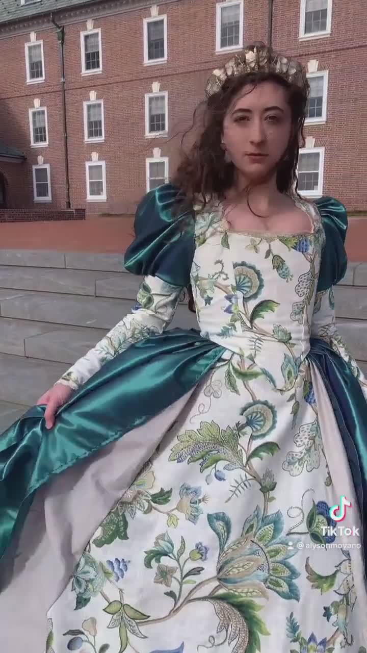 Renaissance Fair Anne Boleyn Dress Tudor Medieval Dress Elizabethan Dress  16th Century Dress Jane Seymour Queen Elizabeth I Costume 