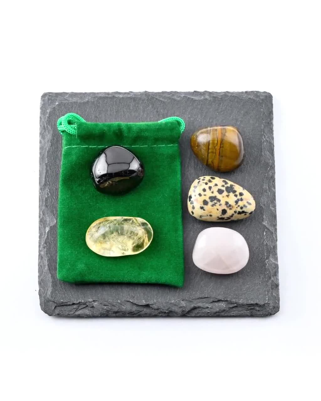 Joy and Happiness Crystal Set, Bright Energy Gift for Crystal