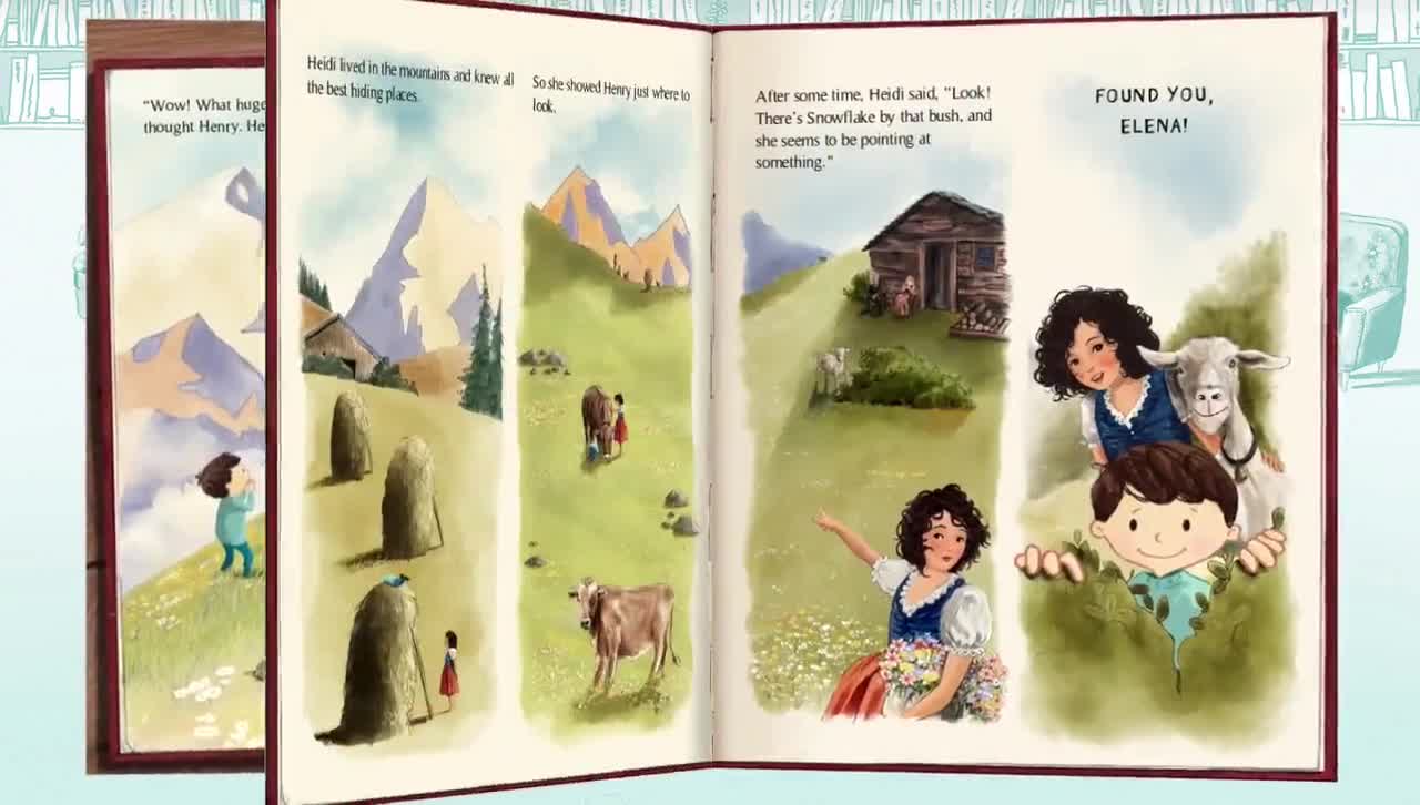 Book for Two kids, Personalized Book 'A Tale of Two' Gifts for two