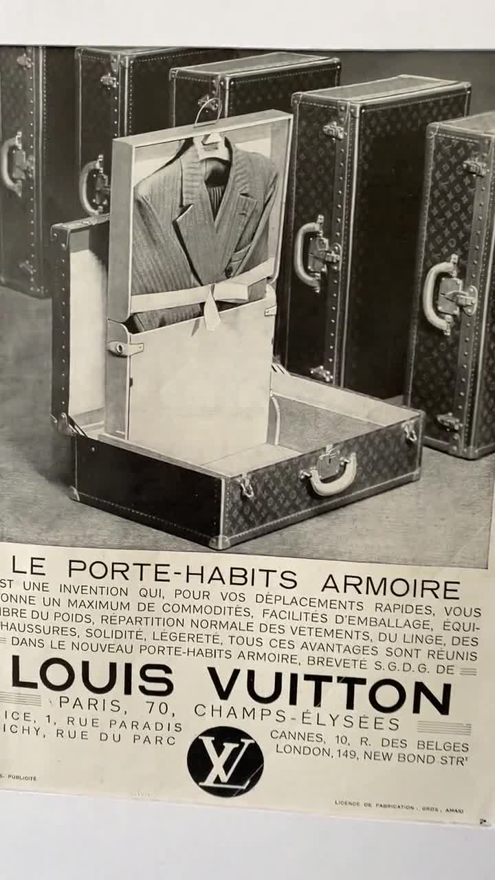 Louis Vuitton Poster Luxury Brand Poster Travel Suitcase -  Denmark