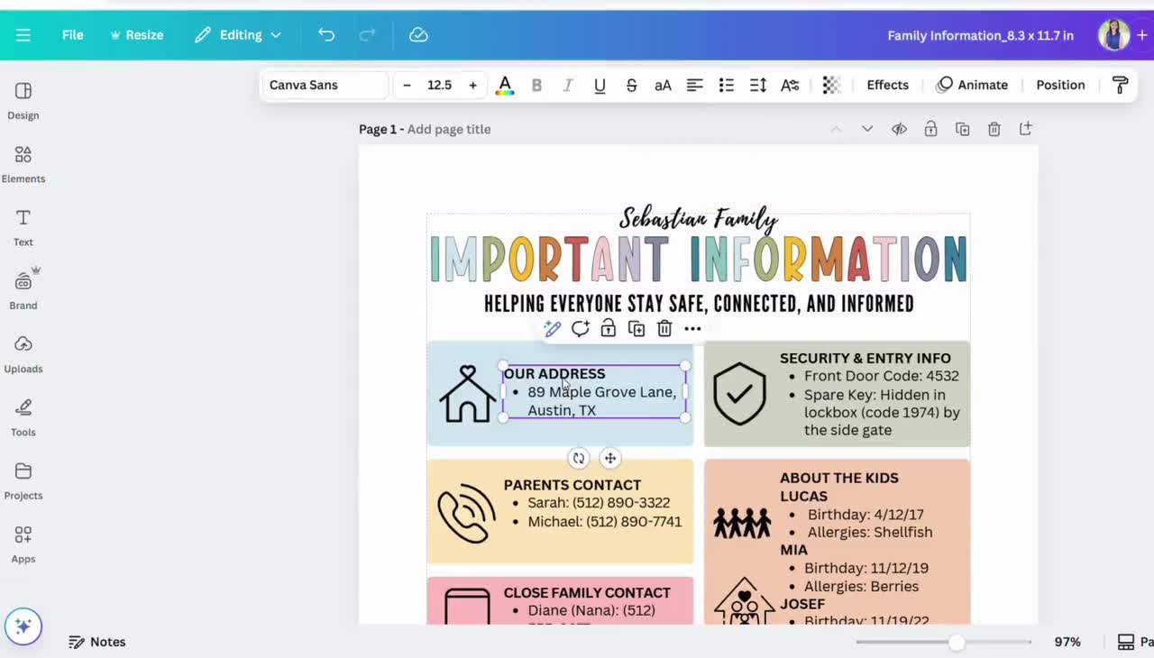 Kids Behavior Consequence Chart, Action Consequence Chart, Behavior Tracker, Discipline Chart, Editable Canva Template, Digital Download video poster