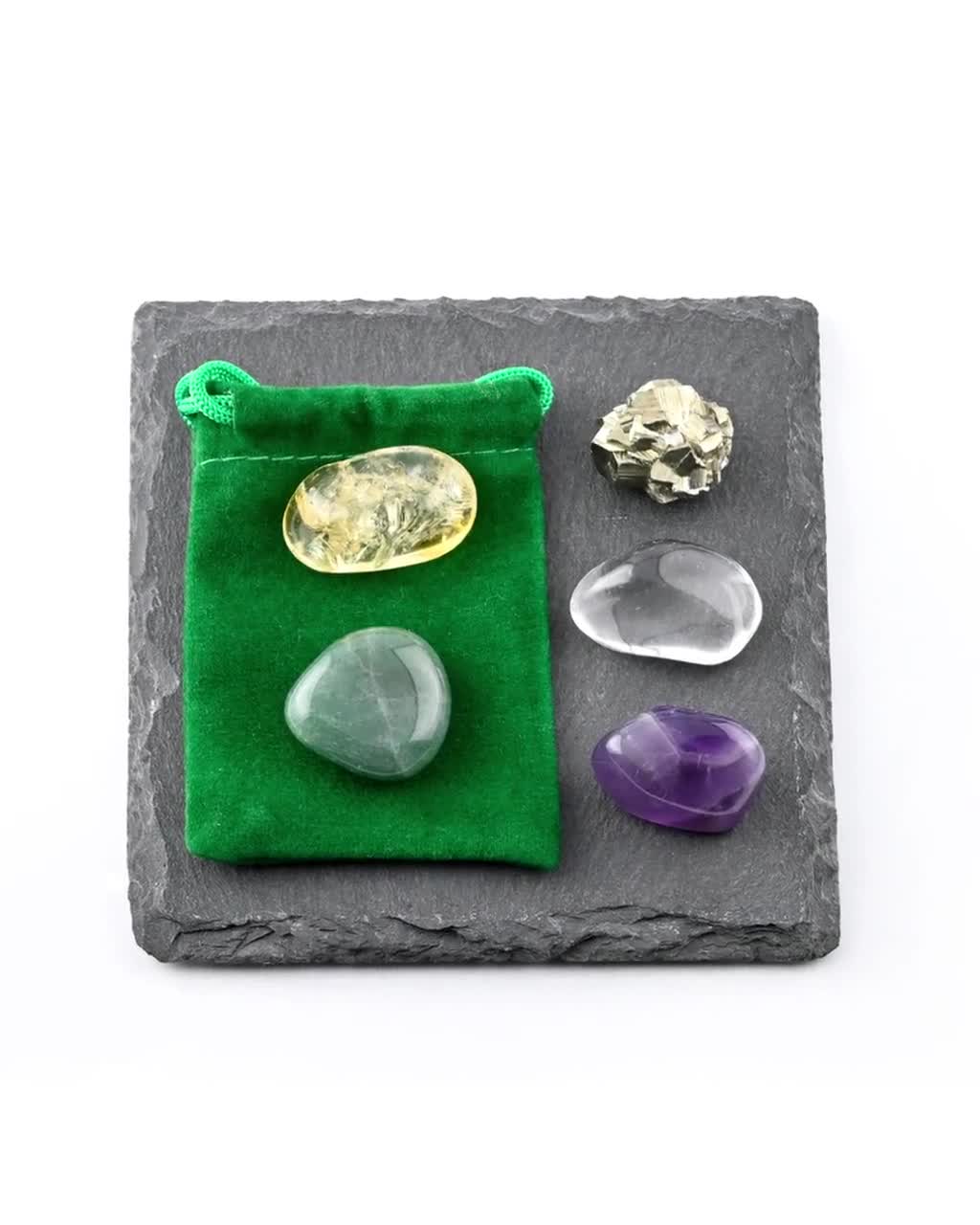 Money Attract Crystals Set, Money Attract, Crystals Set, Citrine