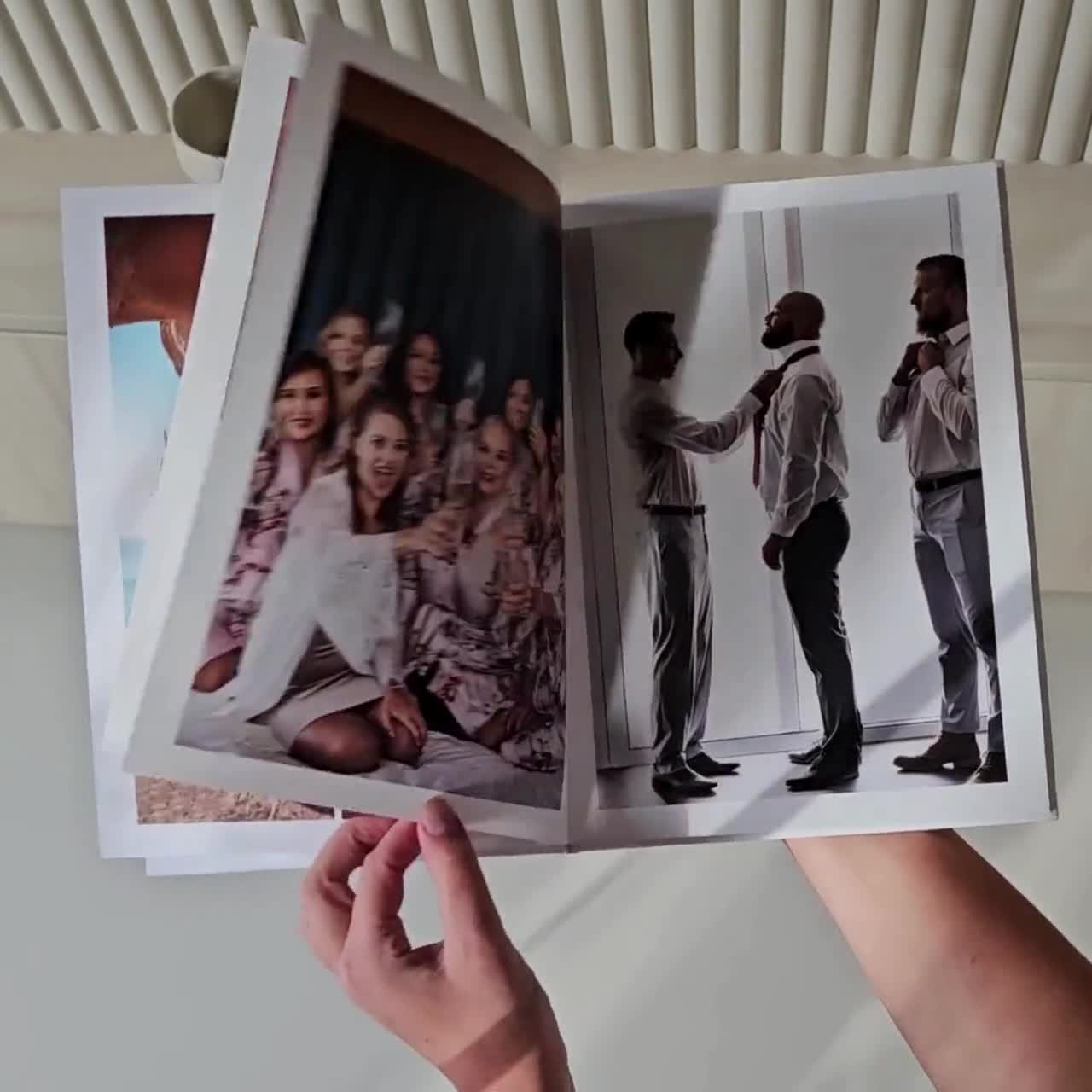 Custom Wedding Photo Album: Personalized Hardcover Keepsake with Free Design, image size:1280x1280