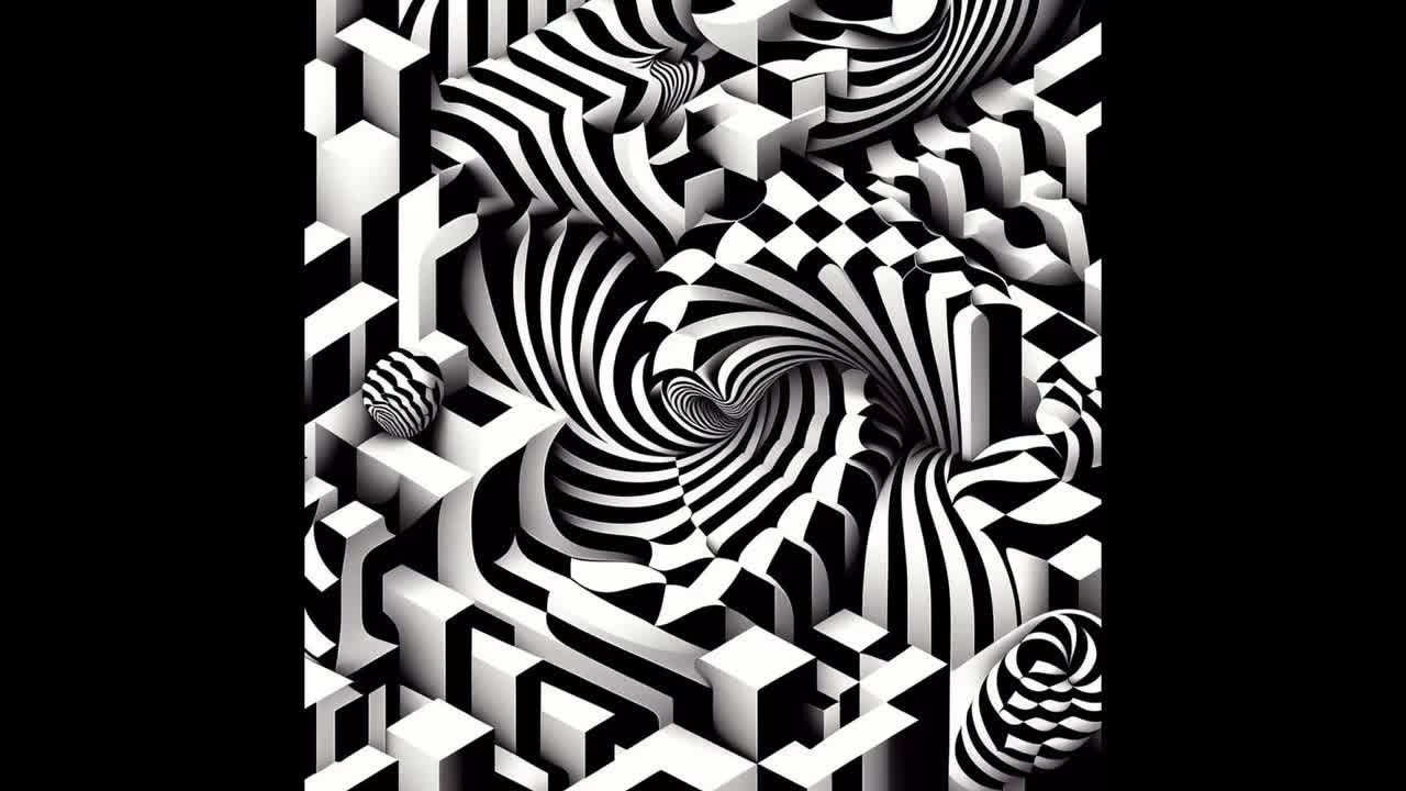 Optical Illusions Coloring Book for Adults | 40 Mind Bending