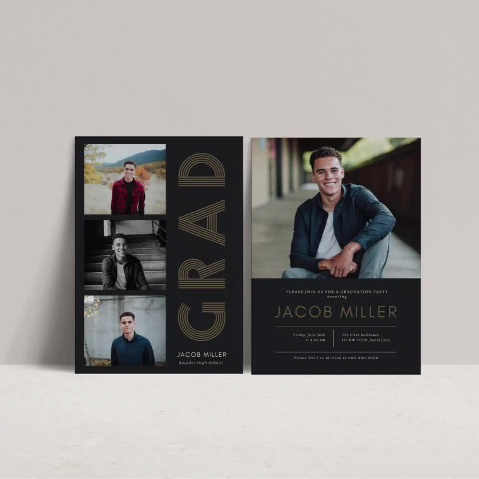 Date Minus Date 180 Days From Yesterday The Year Trifold Graduation  Invitations Pear Tree, image size:960x960