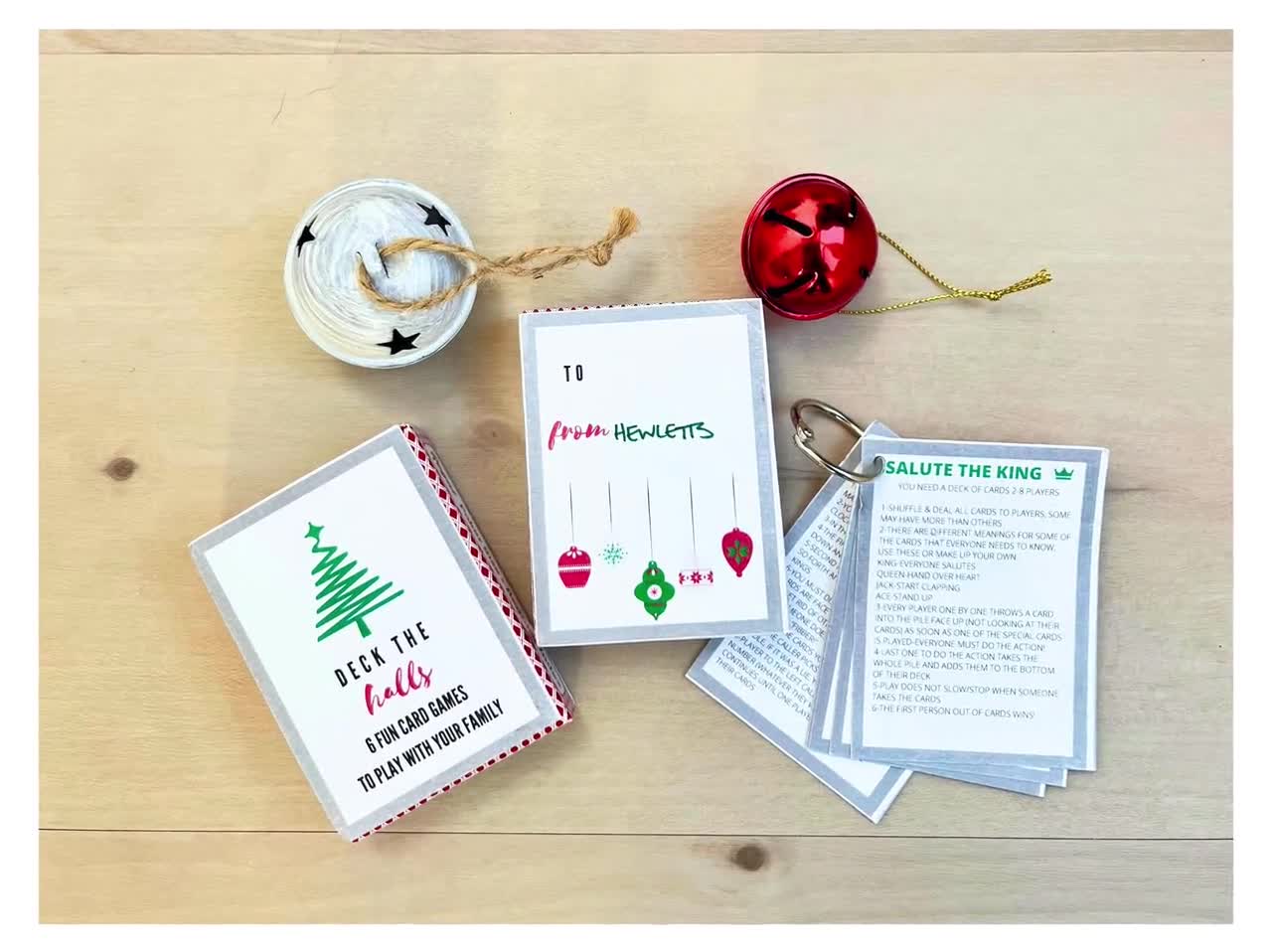 Best Neighbor Gift Playing Cards and Free Printable Game Instructions