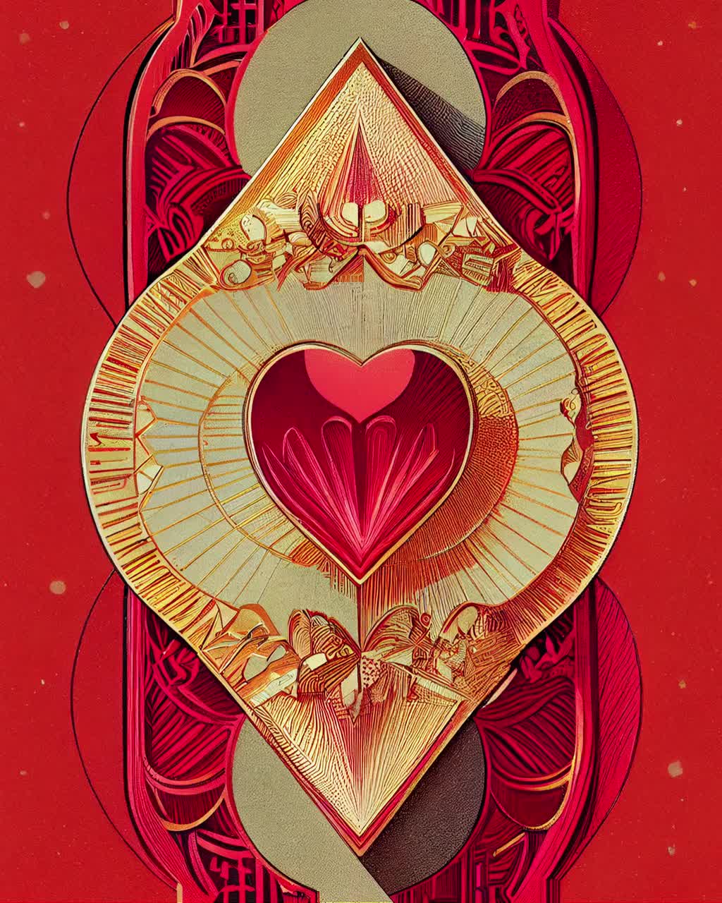 12 Art Deco Valentines Day Art Prints, 1920's Printable Cards