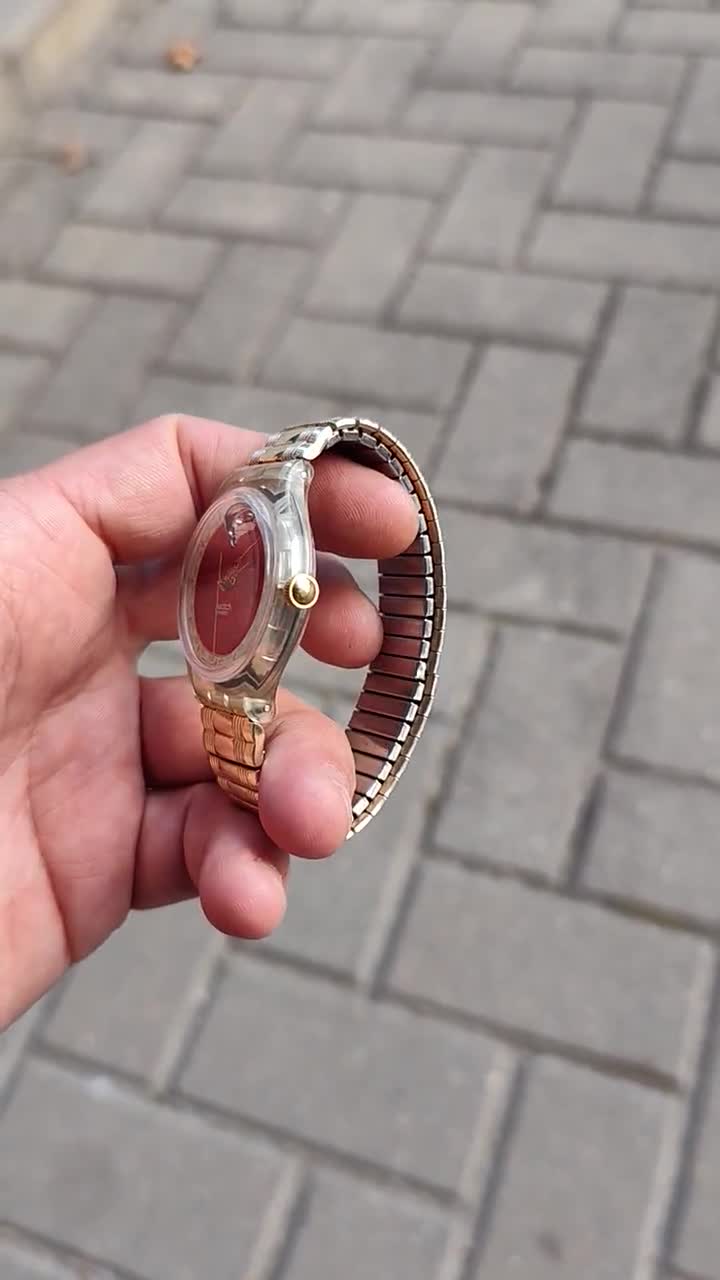 Vintage 1994 Swiss SWATCH Magic Tool SAK120 Automatic Men's Watch