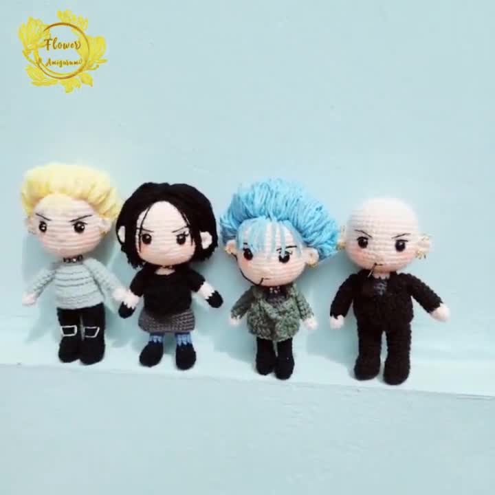 Fanmade Black Stones X NANA Crochet Doll Amigurumi, NANA Plush