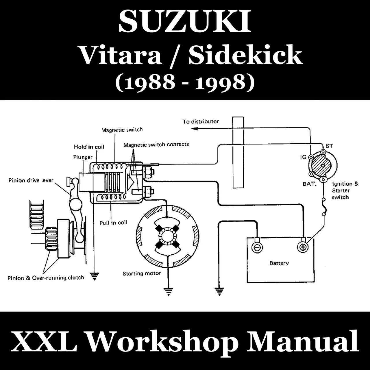 SUZUKI Vitara / Sidekick / Escudo (model Years 1988-1998): XXL
