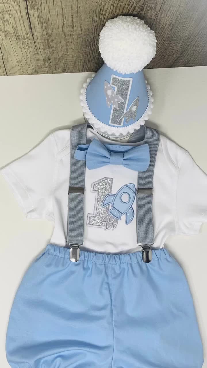 Dumbo Baby Birthday Outfit – 1st Birthday Cake Smash Set With