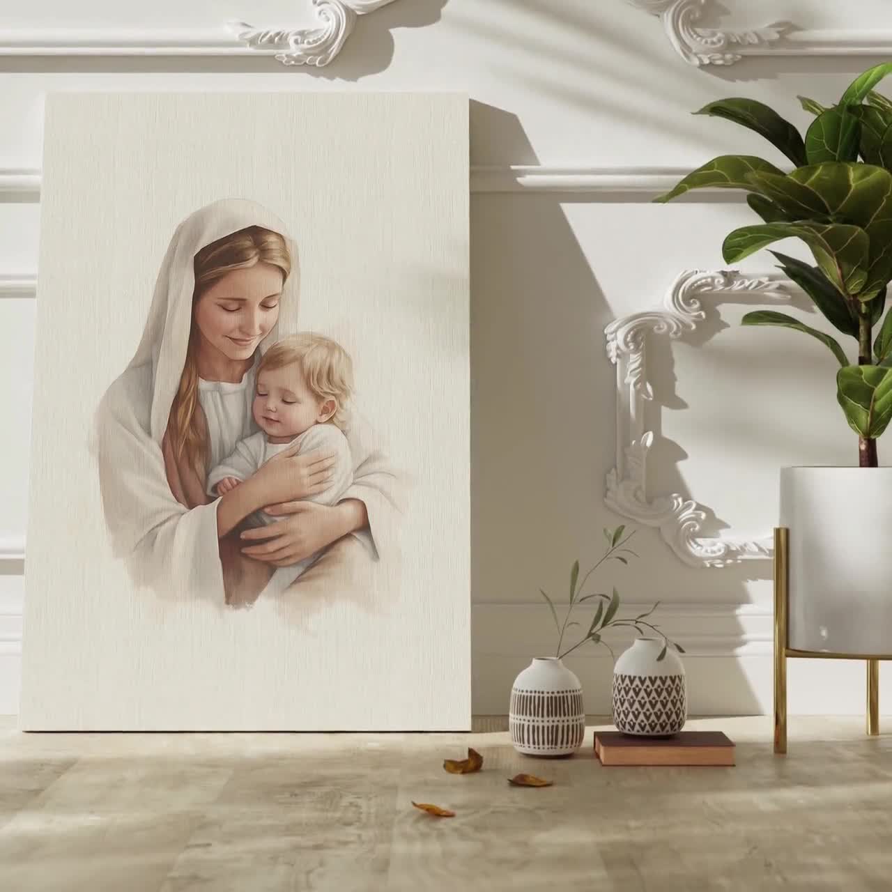 聖母マリアとイエス、聖母マリア、イエスとマグダラのマリア、幼子