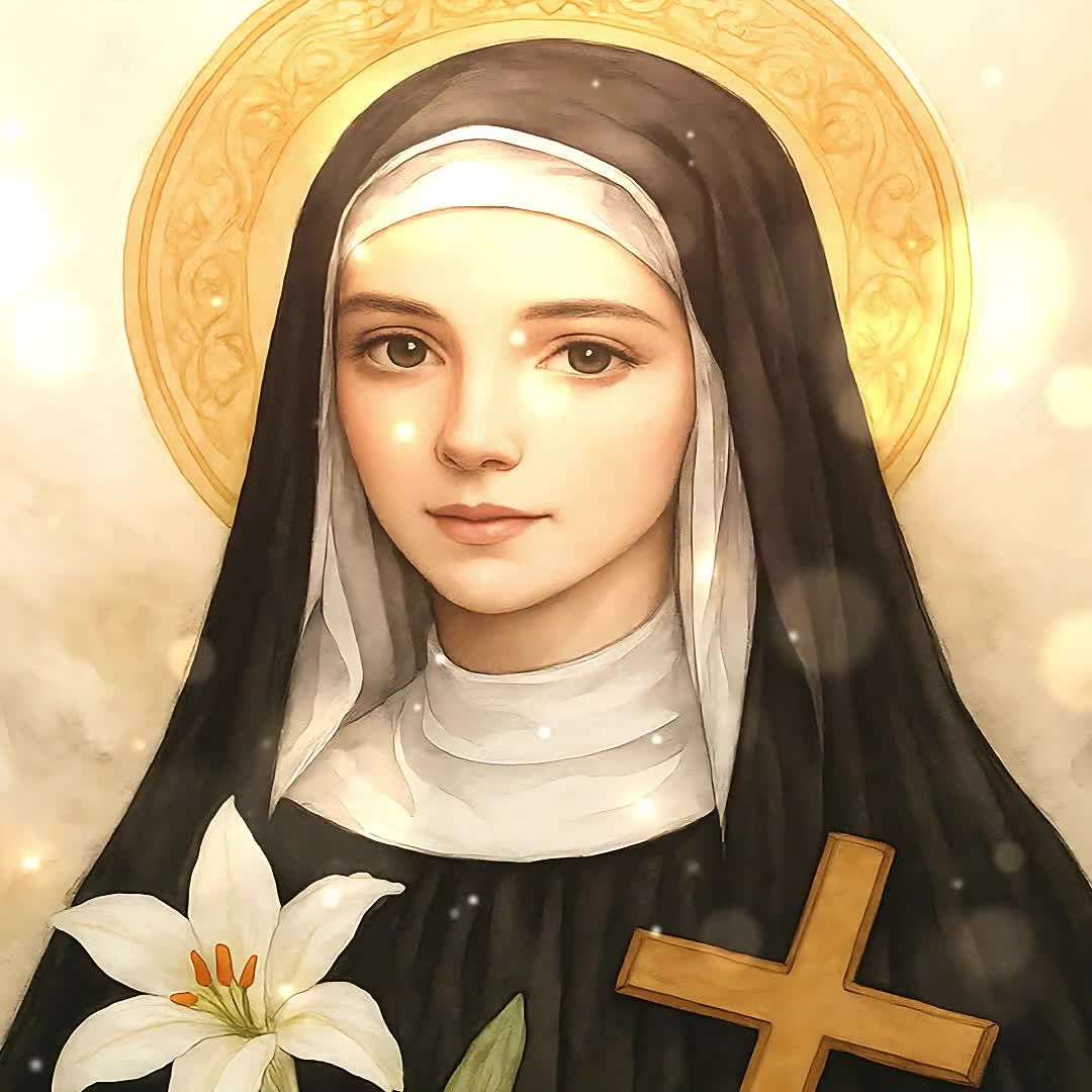 St. Mariana De Jesus, Sacred Art, Religious Wall Art for Families
