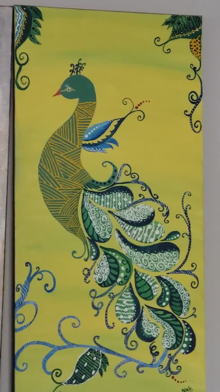 The Art Life - | Peacock Drawing With Oil Pastel | | How To Draw Peacock  With Oil Pastel | Watch my latest video on my youtube channel. Channel Link  : https://www.youtube.com/channel/UCop-Qi5TlkTYfRtogBg53cg