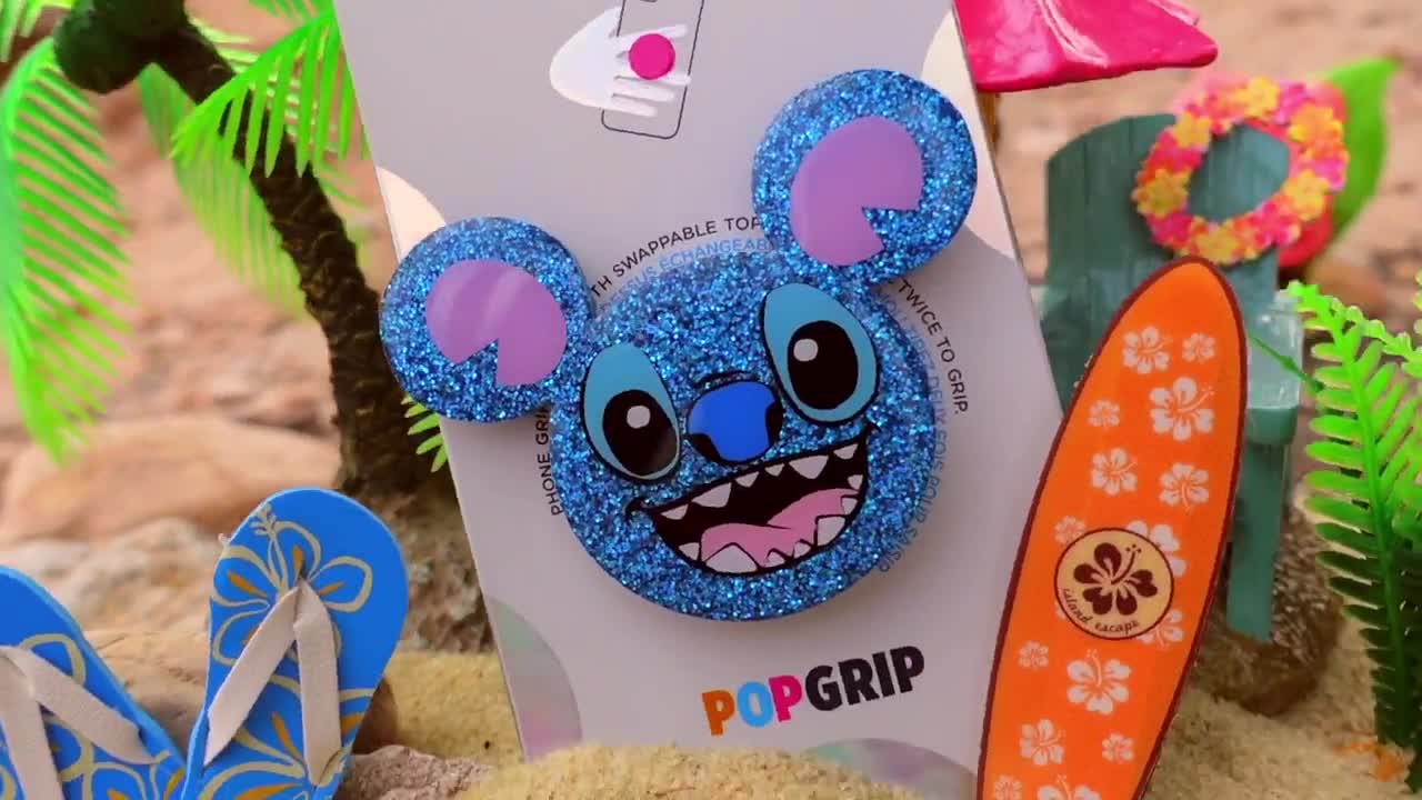  Disney Lilo & Stitch Kawaii Stitch PopSockets Standard PopGrip  : Cell Phones & Accessories