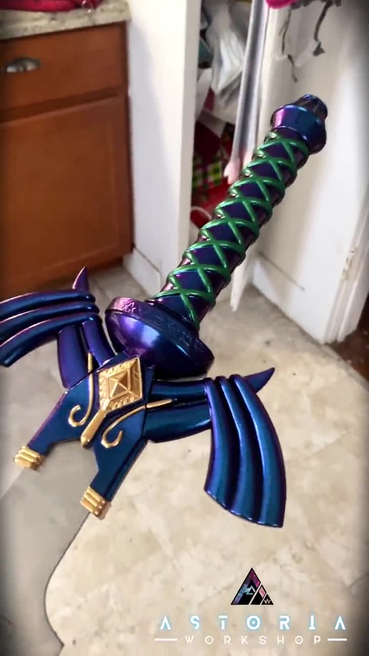 Breath Of The Wild Master Sword BOTW Link To The Past Zelda Weapon Legend  Blade Mini Metal Model