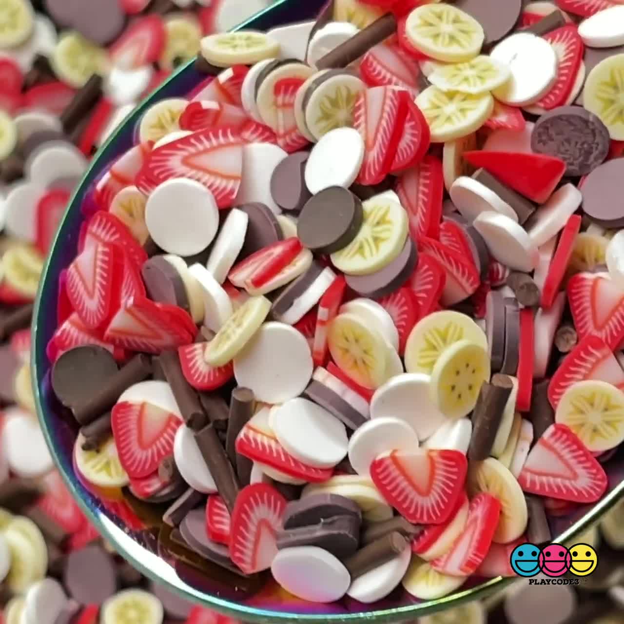 20pcs 12 Colors Candies Fake Candy Charms Flatback Faux Food Realistic  Crafting Supplies Cabochons Fake Bake Slime Supplies MM PLAYCODE3 