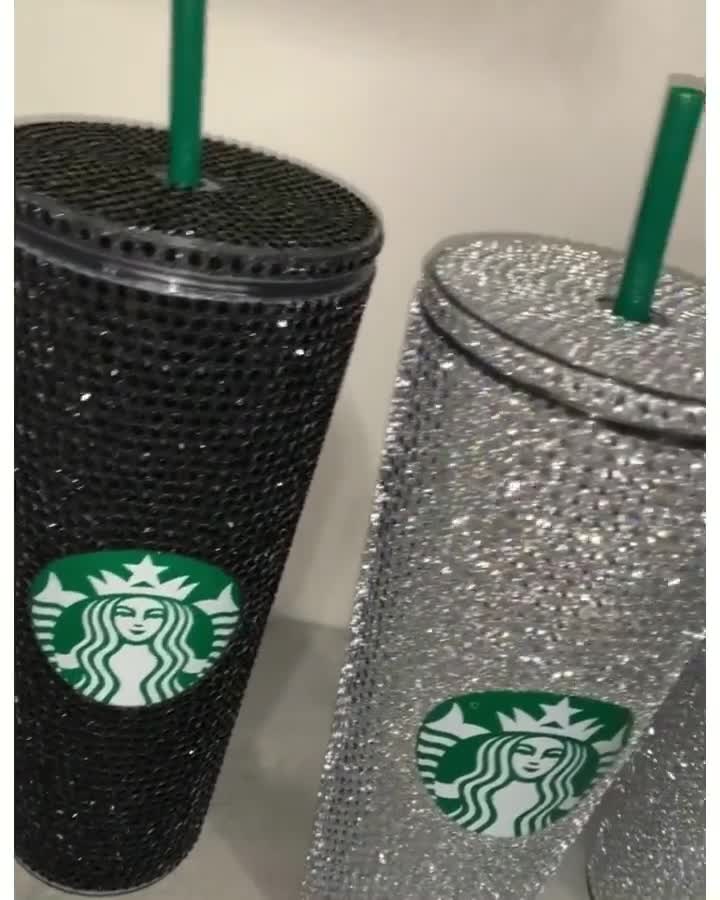 Starbucks Acrylic Diamond Cut Crystal Tumbler, Starbucks Cup, Tumbler, –  With Love Boss Lady