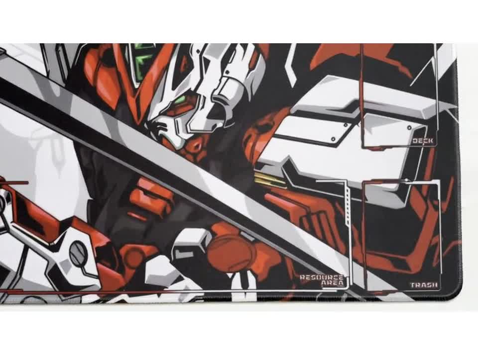 Playmat Astray Red Frame Kai Gundam Card Game - Gundam TCG / 24x14