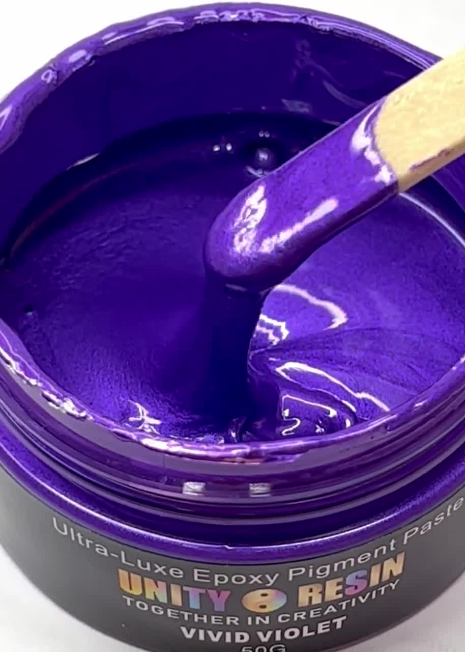 Ultra-Luxe Epoxy Resin Pigment Paste-VIVID VIOLET (50G) in 2023