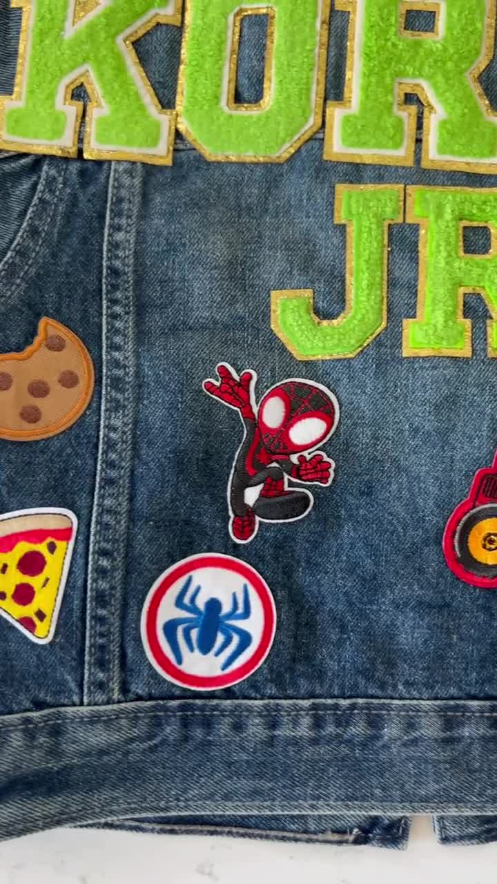 LIMITED EDITION Boys Personalized Custom Name Denim Jacket LIMITED EDITION Boys Personalized Custom Name Denim Jacket