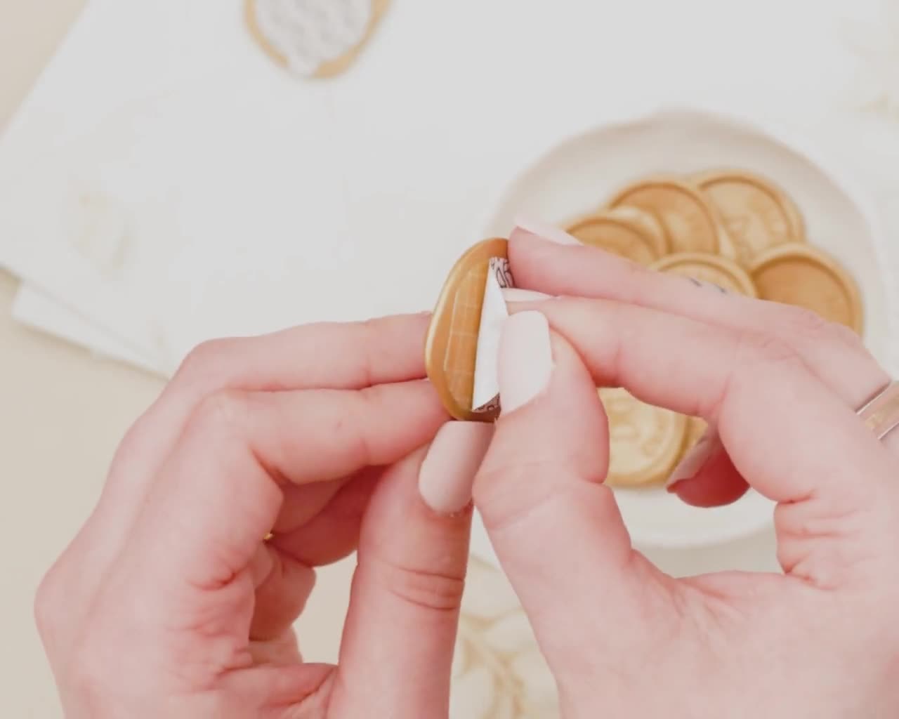 Wrapped Wax Seals