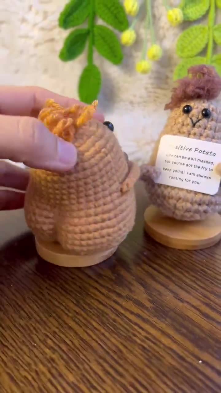 Crochet Potato Thank You Gift With 30 Interchangeable Signs - Funny Appreciation Gift For Coworkers, Teachers - View #13
