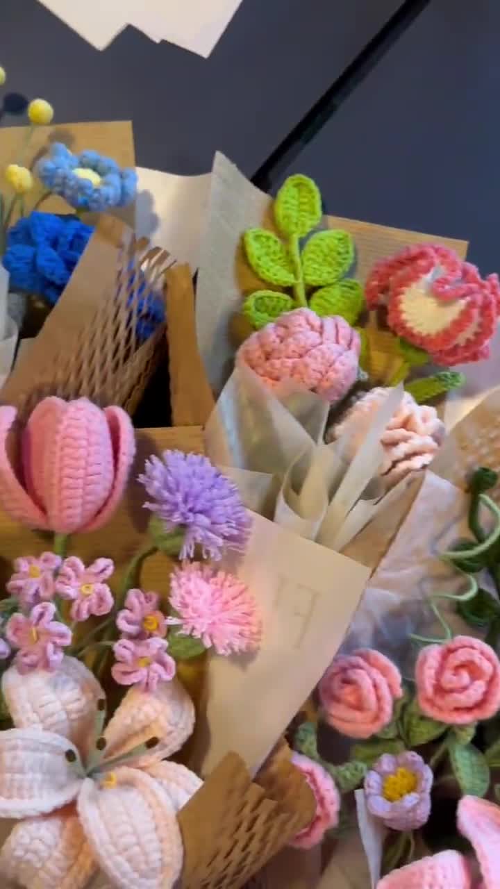 Fiori All'uncinetto Per Il Giorno Di San Valentino(881) - Alibaba