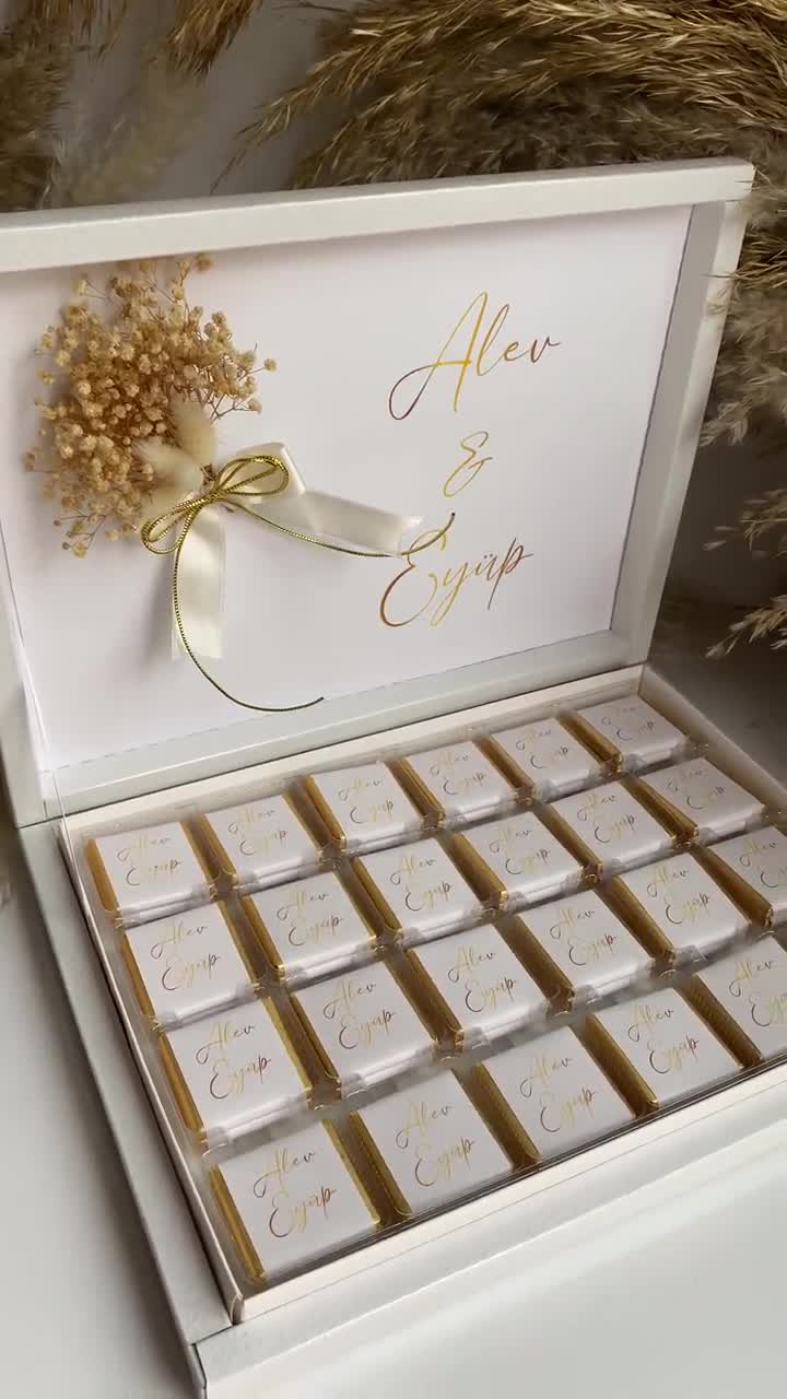 Innovative Diwali gift personalised chocolates box – Choco ManualART