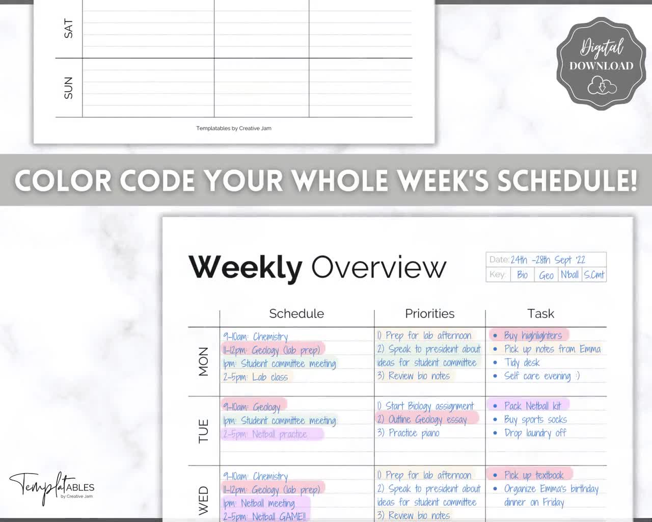 college-student-weekly-planner-printable-weekly-schedule-college-student-planner-academic-organizer-2023-class-school-study-planner-etsy