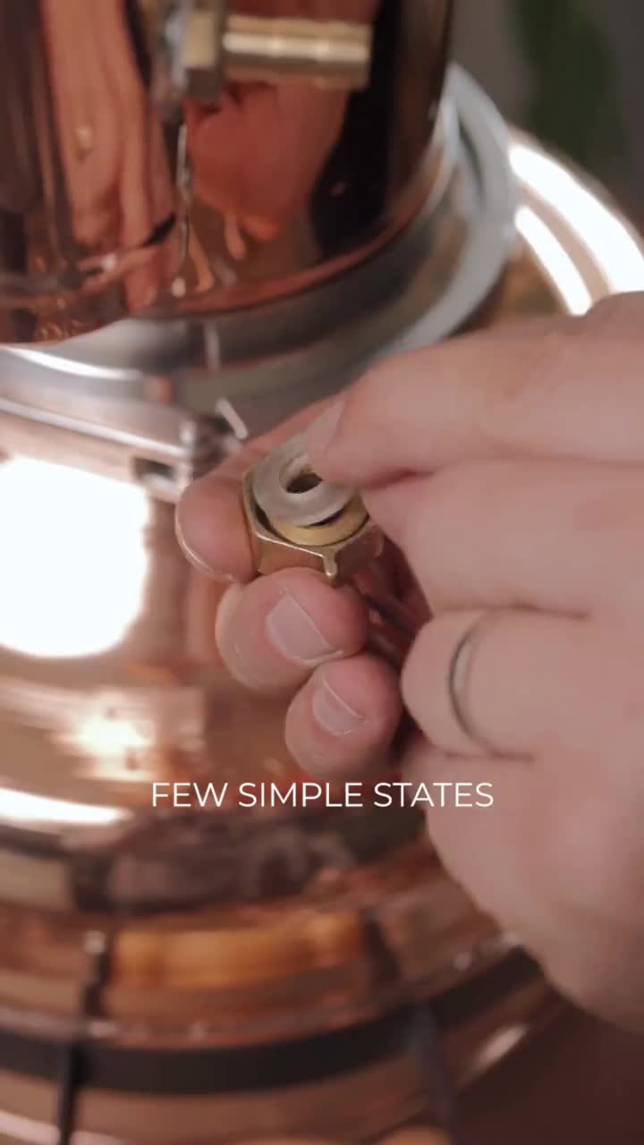 Distillatore per oli essenziali e idrolato 0,8 galloni (3 litri) / Set per principianti, perfetto come regalo video poster