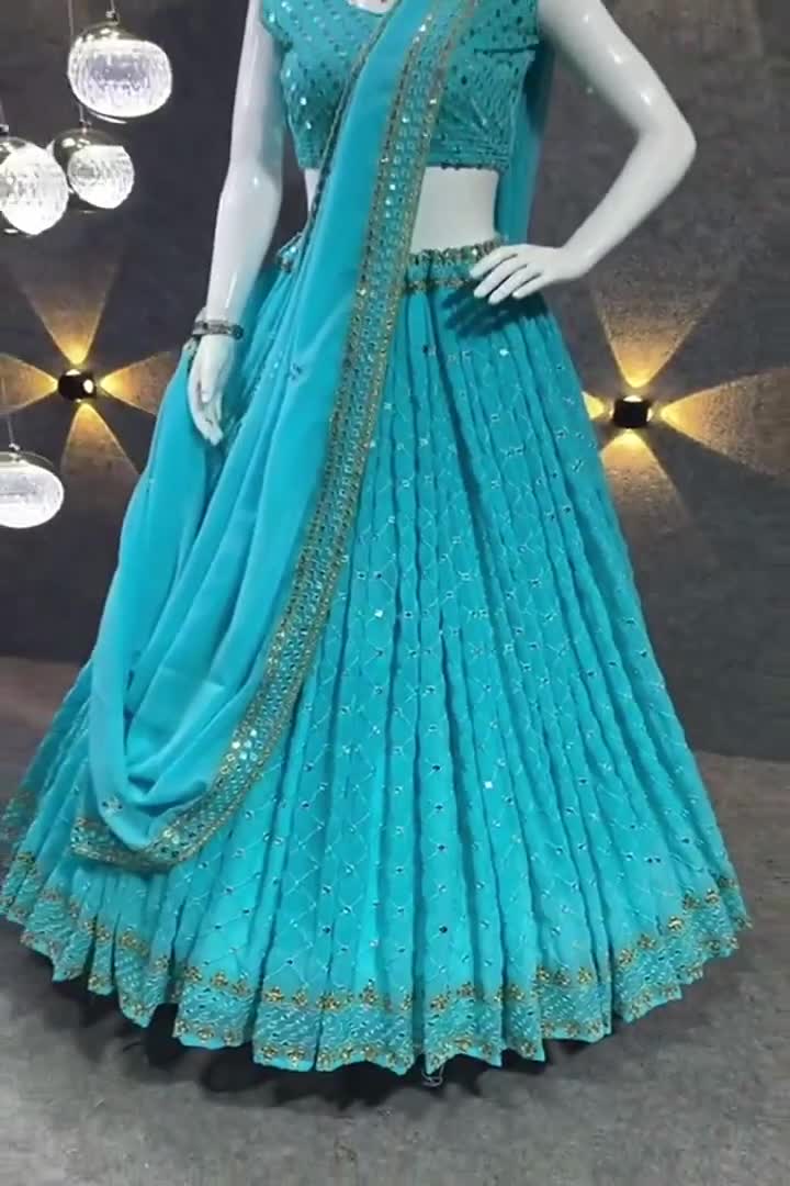 sky blue dresses pakistani sky blue dresses indian sky blue colour suits  design,blue colour k… | Blue colour dress, Colour combination for dress,  Party wear lehenga