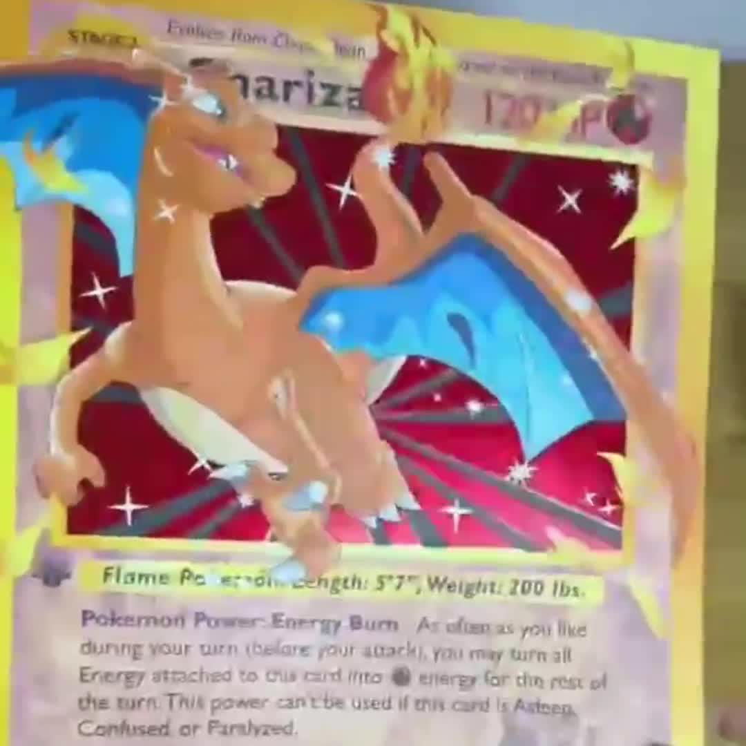 big pokemon cards charizard 3 OG Charizard VMAX trading card /50 – Mr. Card Shine main image 1