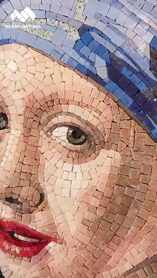 幾何学模様の大理石モザイクタイル：インレイアートワーク、ホーム
