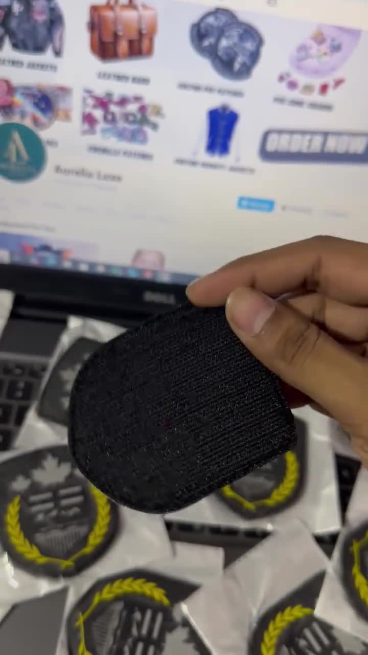 Custom 3D PVC Patches | Raised Rubber Logo, Velcro Back video poster
